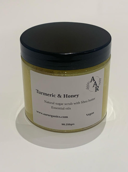 Turmeric & Honey sugar body scrub